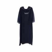 Manta Térmica Poliéster Polar Con Mangas / Azul Marino Arlin