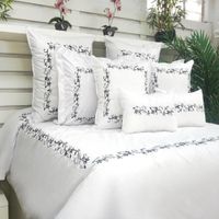 Funda Duvet Belha 220 Hilos Algodón Deluxe - Negro Arlin Queen