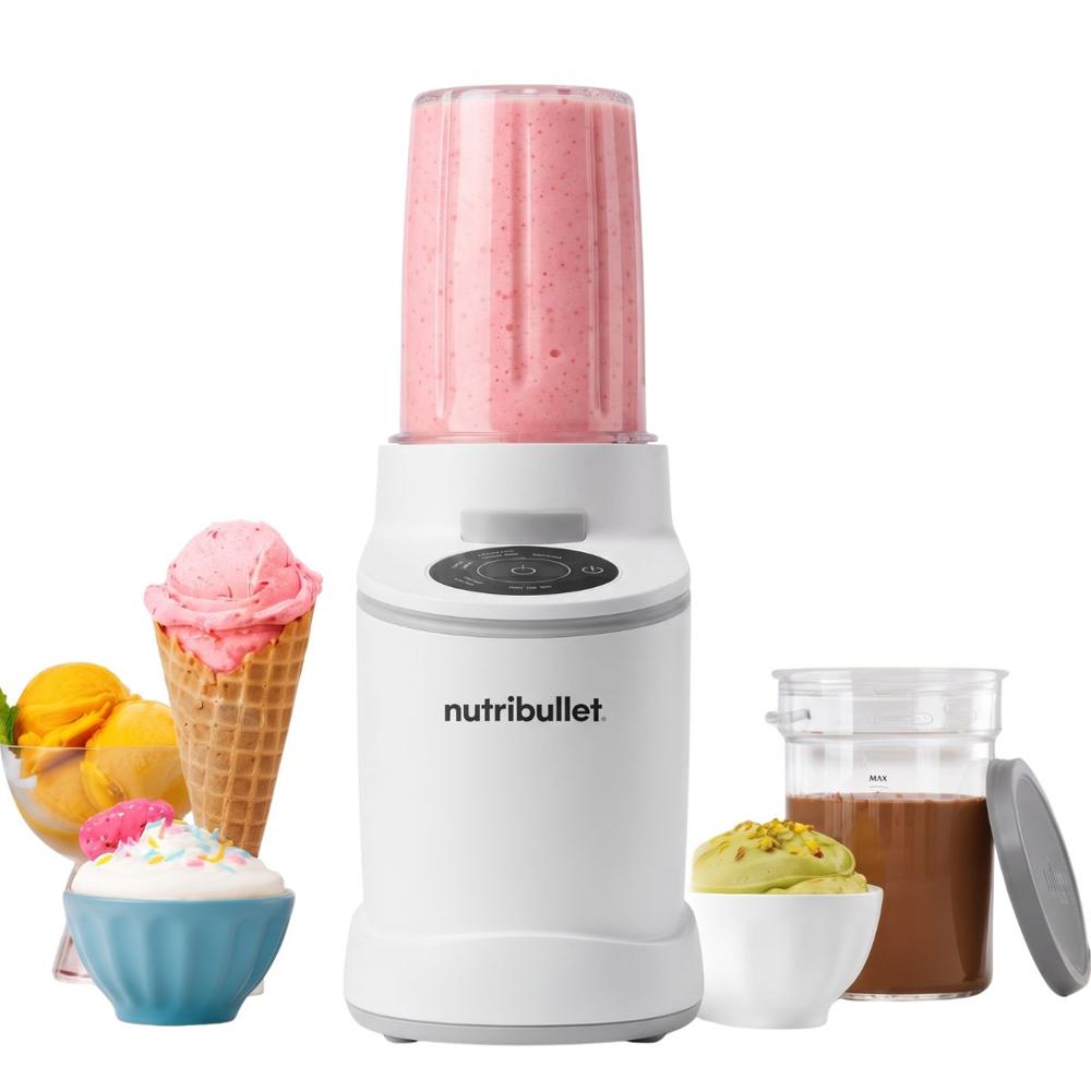 Máquina de helado Nutribullet Chill blanco