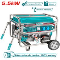 GENERADOR GASOLINERO 5.5KW 4 TIEMPOS OHV ENCENDIDO ELECTRICO