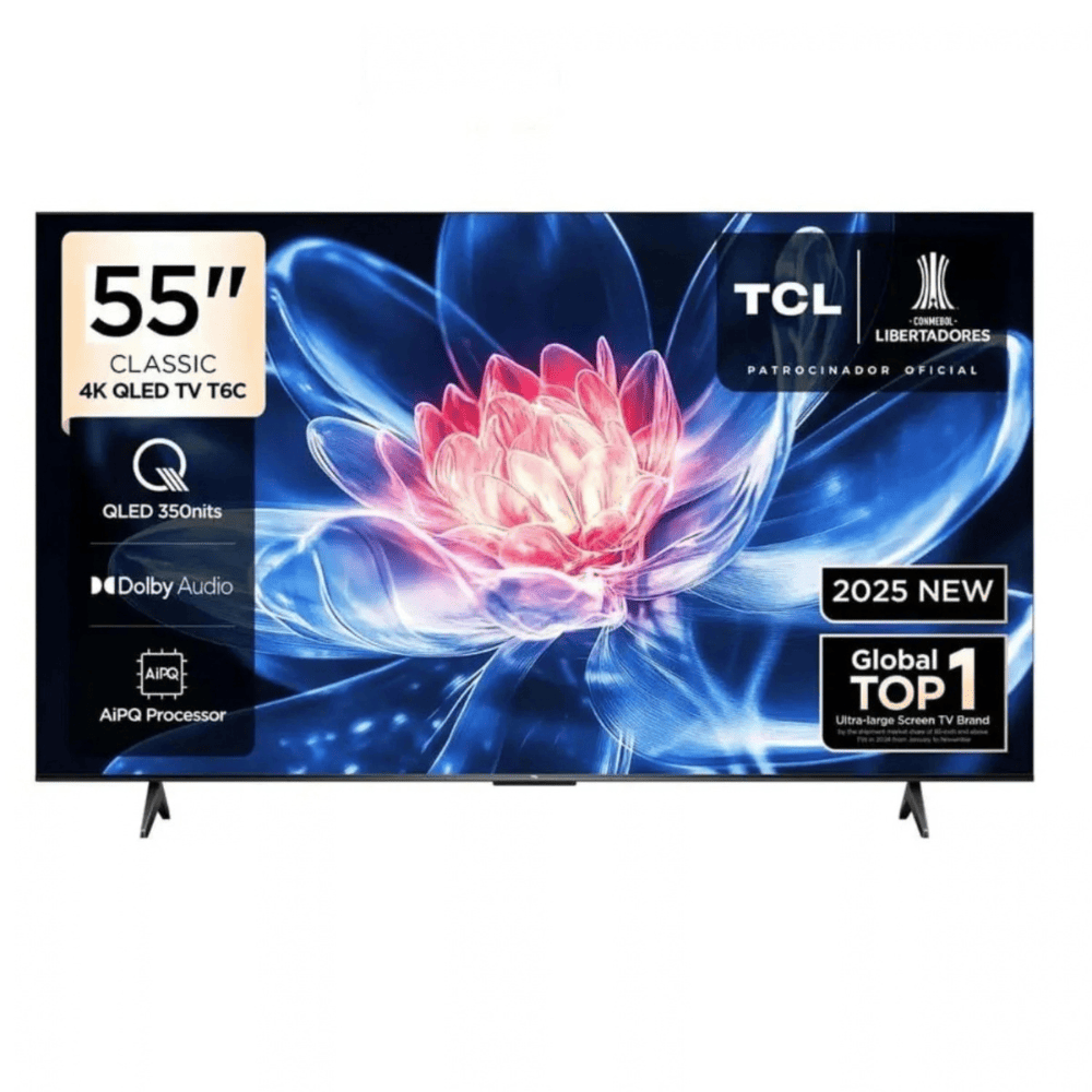 Televisor Tcl 55 Qled 4k 55t6c Google Tv