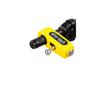 Tranca de Seguridad para Rueda de Motocicleta en Color Amarillo Brillante