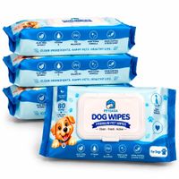 Pack Pañitos Húmedos Premium para Perritos x 04 paquetes - Wipes Mascotas