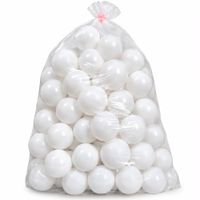 Pelotas Blancas para piscina de pelotas - 100 unidades - Color Blanco - Tipo 3