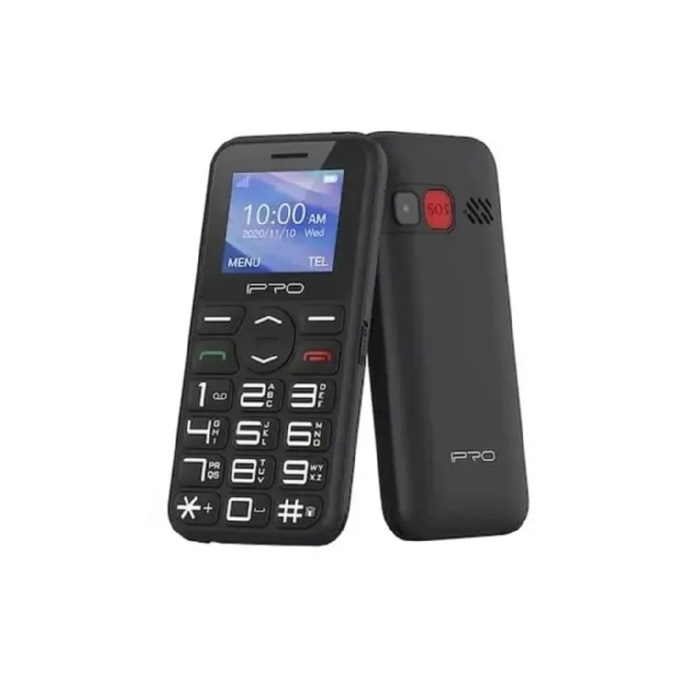Celular IPRO F183 SOS 2G BLACK Dual Sim Negro