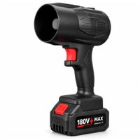 Pistola Soplador de Polvo Turbo Inalámbrica Portátil 180V Multifuncional con Maletín