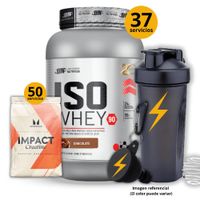 Proteína Iso whey 90 de 1kg Chocolate - Creatina Myprotein de 250gr - regalos