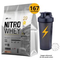 NITRO WHEY DE 5kg CHOCOLATE CON SHAKER - PROTEÍNA WHEY