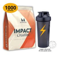Creatina MyProtein 1kg Monohidratada y Shaker
