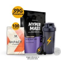 Ganador de masa Hyper mass 1kg Chocolate - Creatina Myprotein de 500gr -regalos