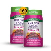 PACK DE 2 UNIDADES DE HAIR SKIN AND NAILS 80 GOMITAS SABOR FRUTADO - NATURES TRUTH