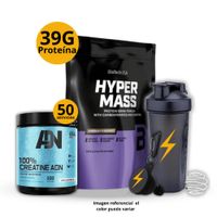Ganador de masa Hyper mass 1kg Chocolate - Creatina ADN de 250gr - regalos