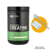CREATINA OPTIMUM NUTRITION DE 600gr CUCHARA MEDIDORA - MICRONIZADA