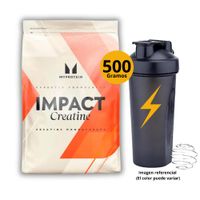 Creatina MyProtein 500gr Monohidratada y Shaker