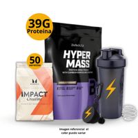 Ganador de masa Hyper mass 1kg Chocolate - Creatina Myprotein de 250gr - regalos