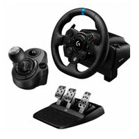 Timón Con Pedal Logitech Gamer G923 Usb Pc y Palanca