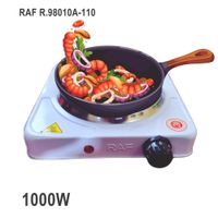 Cocina Eléctrica RAF R.98010A-110 1 Hornilla 1000W Alta Calidad