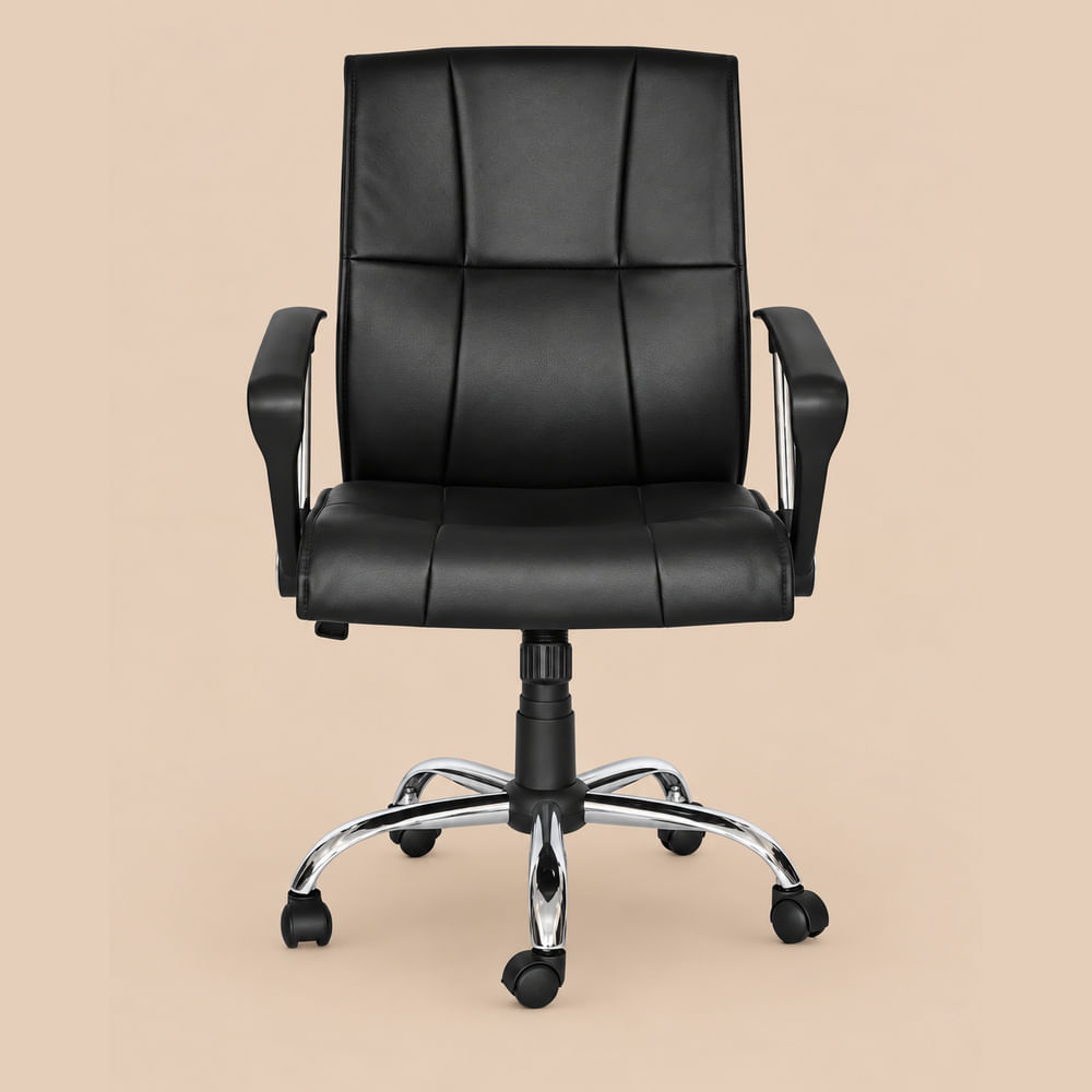 Sillón Gerencial Giratorio Axis Black Ventitas Home