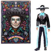 MUÑECO KEN DÍA DE MUERTOS 2024 SIGNATURE