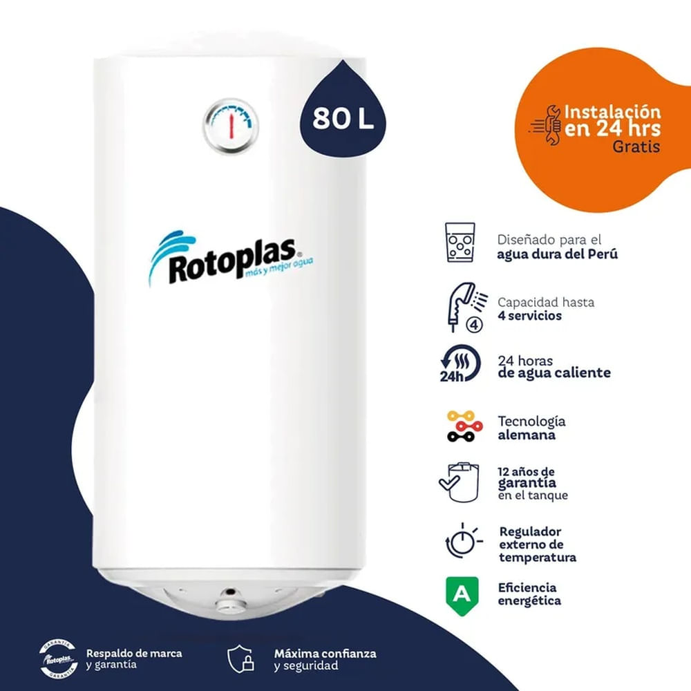 Terma de Acumulación Duraterma 80L