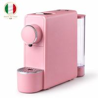 Maquina de café Expreso Italiana Rosada con capsúlas - EspressoDue Marta 19 Bar
