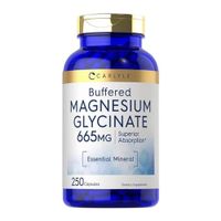 Carlyle Magnesium Glycinate 665 mg Buffered - 250 Cápsulas