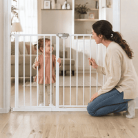 Reja de seguridad para bebes y mascotas 117-132cm de ancho