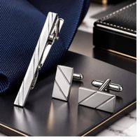 GEMELOS CON PISACORBATA PLATA  RAYAS CRUZADAS