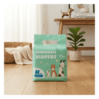 Pañal Absorbente para Perros Machos Talla M - 10 Unidades