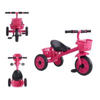 Juguete Triciclo de Equilibrio con Pedal Rosado