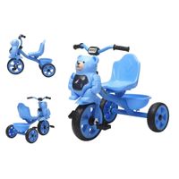 Juguete Triciclo Musical de Osito Azul para Niños Sport Tricycle