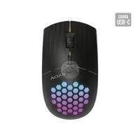 Mouse Gamer Inalámbrico Recargable 4D RGB