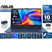 LAPTOP ASUS VIVOBOOK 15 INTEL CORE 5  RAm 8GB  SSD 512GB  FHD -90NB13Y1-M03FZ0