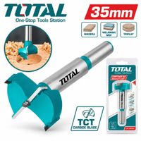 Broca Forstner Total 35mm Para Bisagra Cangrejo Madera