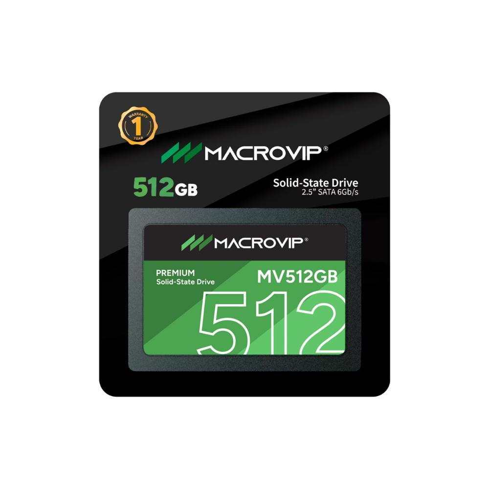 DISCO SSD 512GB 2.5 SATA III 520MB-S MACROVIP PREMIUM MV-512GB