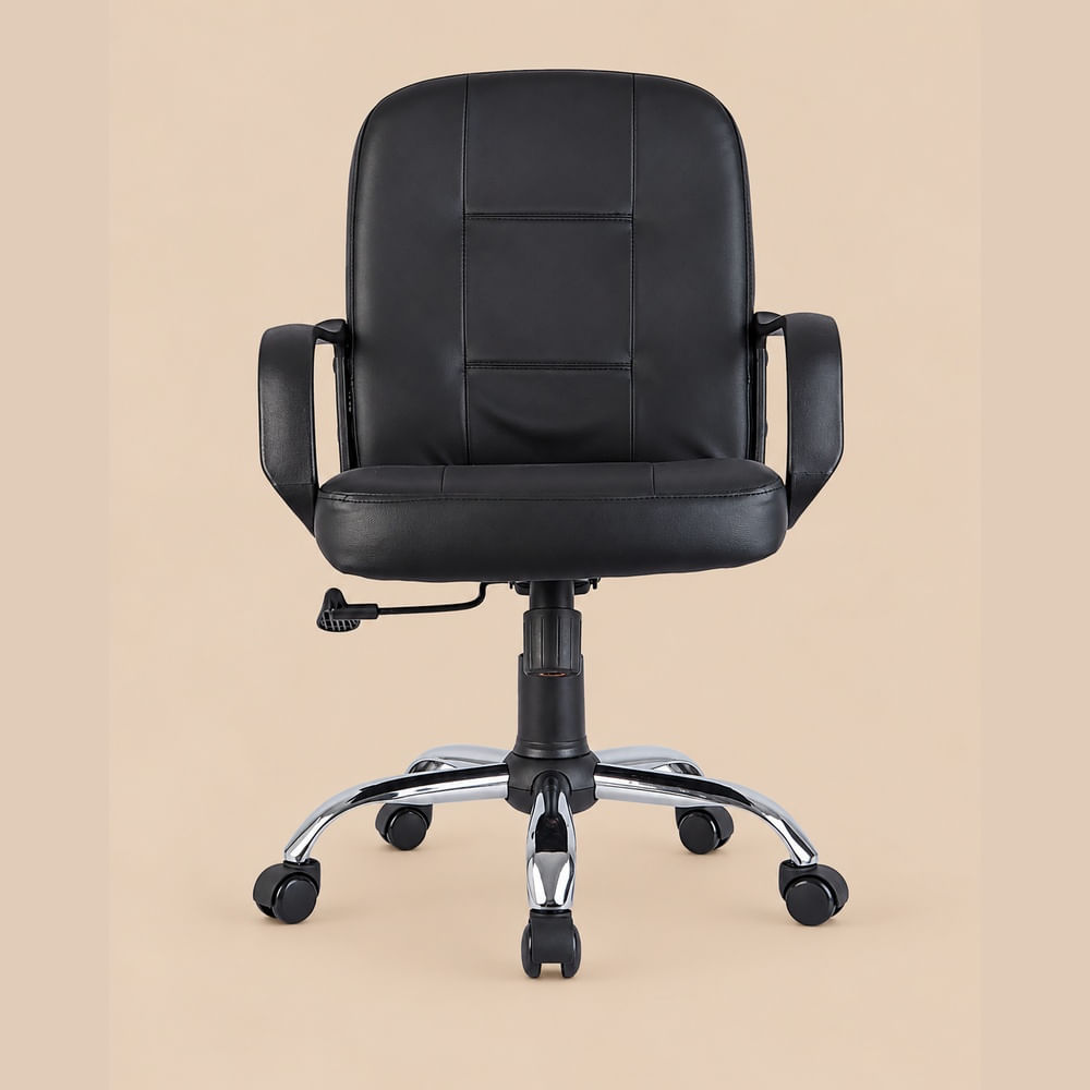 Silla Ejecutiva Windsor Negra Ventitas Home