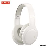 AUDIFONOS HAVIT BLUETOOTH H633BT DISEÑO DOBLABLE - BEIGE