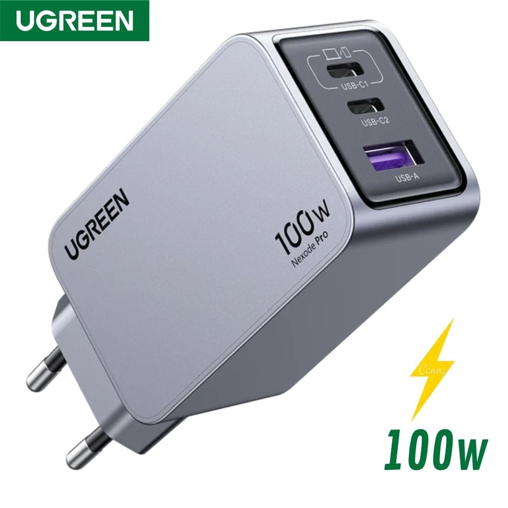 CARGADOR UGREEN Nexode Pro 100W Fast Charger US