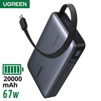 Power Bank UGREEN 20,000 mAh 67W Con Cable