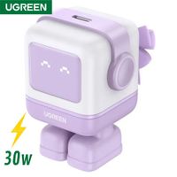 CARGADOR UGREEN Nexode 30W USB-C GaN Fast Charger US PURPURA