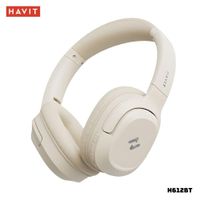 AUDIFONOS HAVIT BLUETOOTH LIFE NC02H H612BT CON CANCELACION DE RUIDO - BEIGE