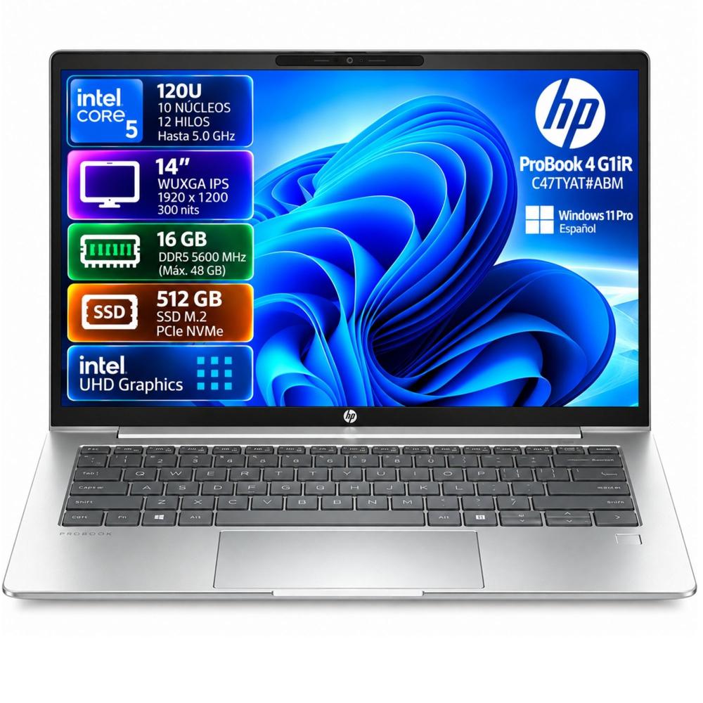 Laptop Hp Probook 4 G1ir Core 5 16gb Ssd 512gb Win11 Pro