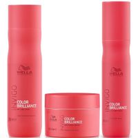 Shampoo 250ml + Mascarilla + Spray Wella Invigo Brilliance