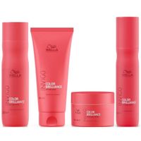 Shampoo + Conditioner + Mascarilla + Spray Wella Invigo Brilliance