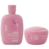 Shampoo Nutritivo Sin Sal 250ml  Mascarilla Alfaparf Moisture