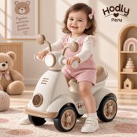 Correpasillos para Bebé Musical marron con Luces para Niños de 1 a 3 Años