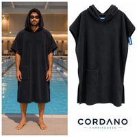 TOALLA CAMBIADOR ADULTO ML NEGRO UNISEX CORDANO.