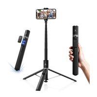 Trípode Selfie Stick 360 con Control Bluetooth Negro KF Concept KF15.0002v1