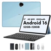 Tablet Blackview ZENO 5 4G LTE 11 Pulgadas 8GB 128GB Más Teclado Más  Mouse Azul