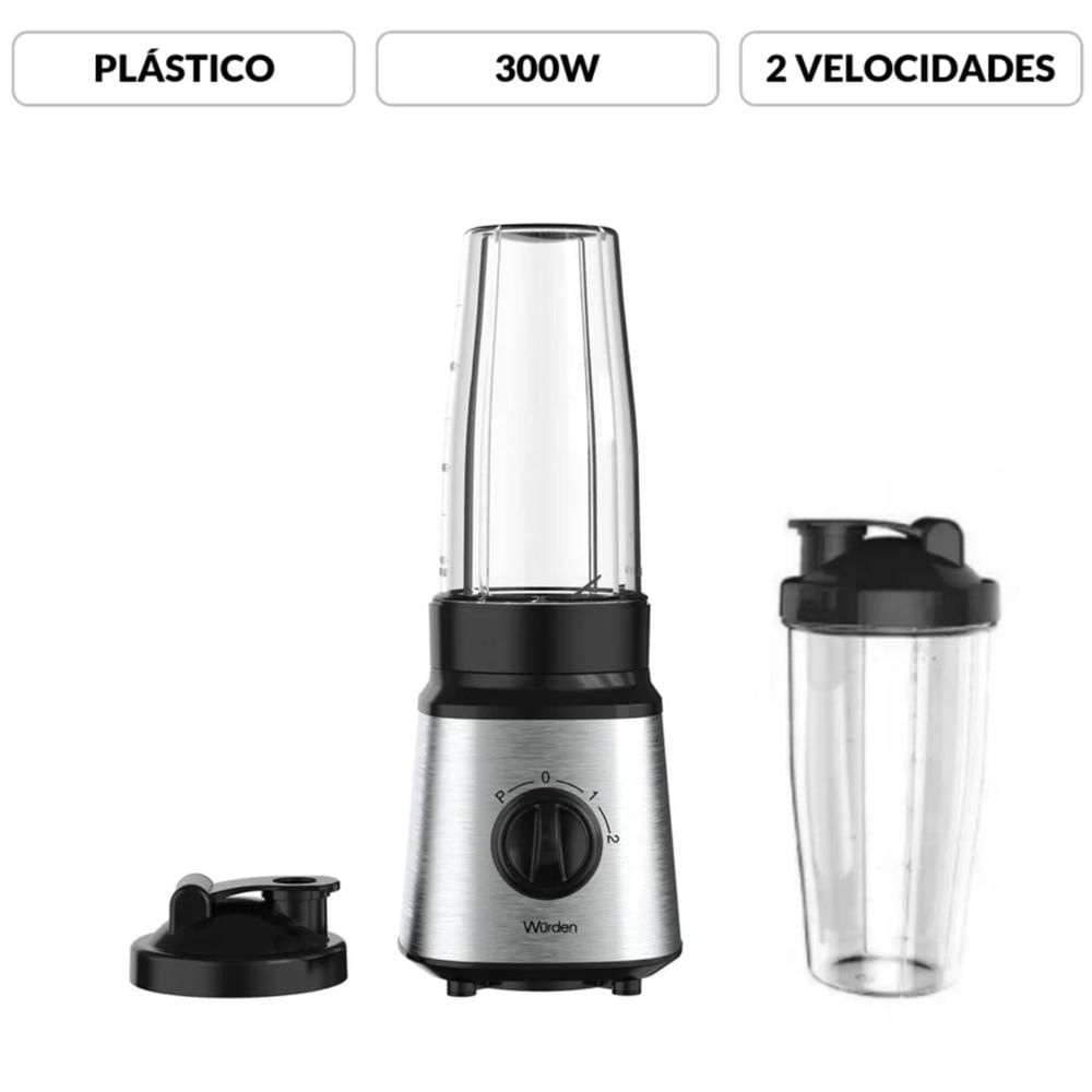 WURDEN LICUADORA 300W PERSONAL 0.75 LITROS WBL-VITA300